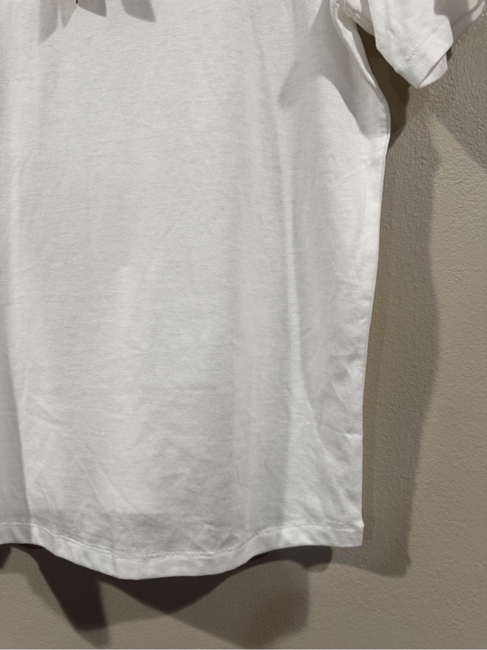 NWT SKIMS Women’s White Crewneck T-Shirt Size XS (Oversized) - Picture 3 of 10